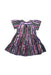 A Multicolour Short Sleeve Dresses from Crewcuts in size 5T for girl. (Back View)