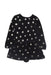 A Black Long Sleeve Rompers from Country Road in size 4T for girl. (Front View)