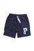 A Navy Shorts from PONEY in size 3T for boy. (Front View)