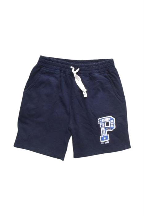 A Navy Shorts from PONEY in size 3T for boy. (Front View)