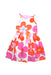 A Multicolour Sleeveless Dresses from Jacadi in size 6T for girl. (Front View)
