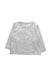 A Grey Long Sleeve Tops from The Little White Company in size 3-6M for boy. (Back View)