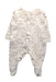 A White Onesies from Mothercare in size 0-3M for boy. (Front View)