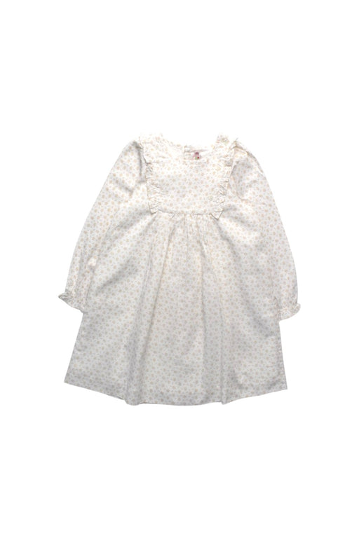 A White Long Sleeve Dresses from Bonpoint in size 3T for girl. (Front View)