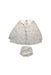 A Multicolour Dress Sets from Paloma de la O in size 4T for girl. (Back View)