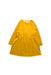 A Yellow Long Sleeve Dresses from Gray Label in size 2T for girl. (Front View)