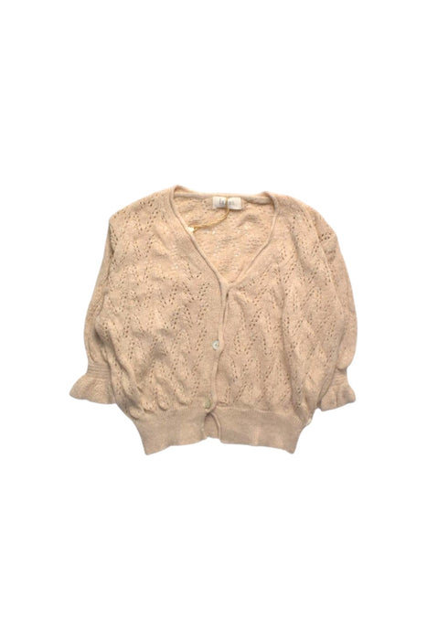 A Beige Cardigans from Buho in size 3T for girl. (Front View)