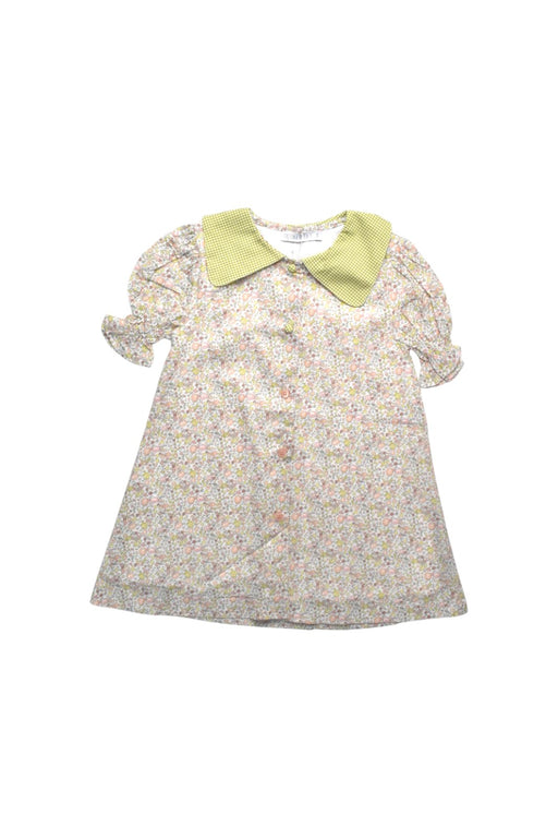 A Multicolour Short Sleeve Dresses from Paloma de la O in size 3T for girl. (Front View)