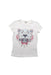 A White Short Sleeve T Shirts from Kenzo in size 10Y for girl. (Front View)