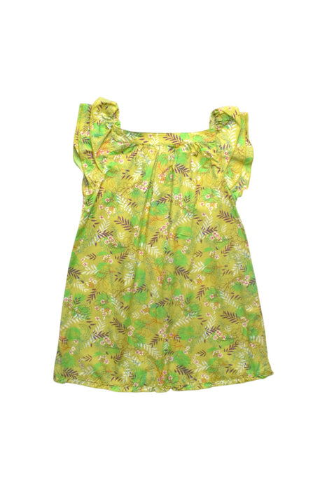 A Multicolour Sleeveless Tops from La Compagnie des Petits in size 12Y for girl. (Back View)