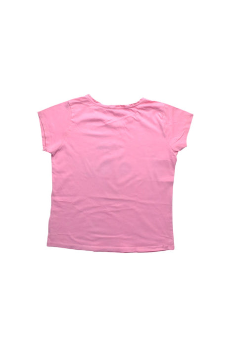 A Pink Short Sleeve T Shirts from Bonpoint in size 10Y for girl. (Back View)