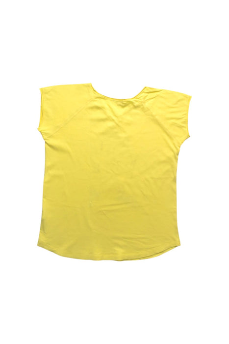 A Yellow Short Sleeve T Shirts from Bonpoint in size 12Y for girl. (Back View)