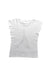 A White Short Sleeve T Shirts from Rykiel Enfant in size 12Y for girl. (Back View)