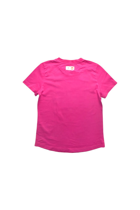 A Pink Short Sleeve T Shirts from Adidas in size 12Y for girl. (Back View)