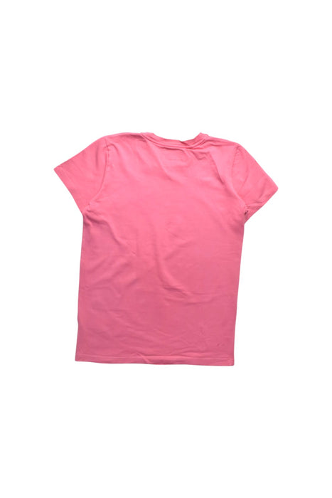 A Pink Short Sleeve T Shirts from Emporio Armani in size 12Y for girl. (Back View)