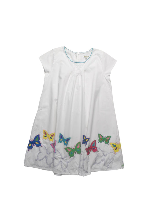 A Multicolour Short Sleeve Dresses from Kenzo in size 10Y for girl. (Front View)