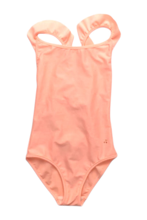 A Peach Swimsuits from Bonpoint in size 6T for girl. (Front View)