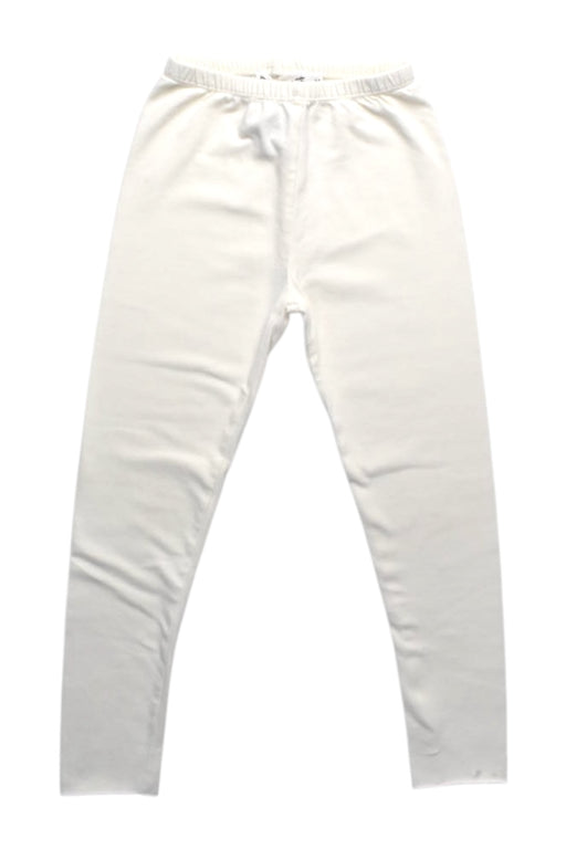 A White Leggings from Bonpoint in size 6T for girl. (Front View)