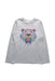 A Grey Long Sleeve T Shirts from Kenzo in size 8Y for boy. (Front View)