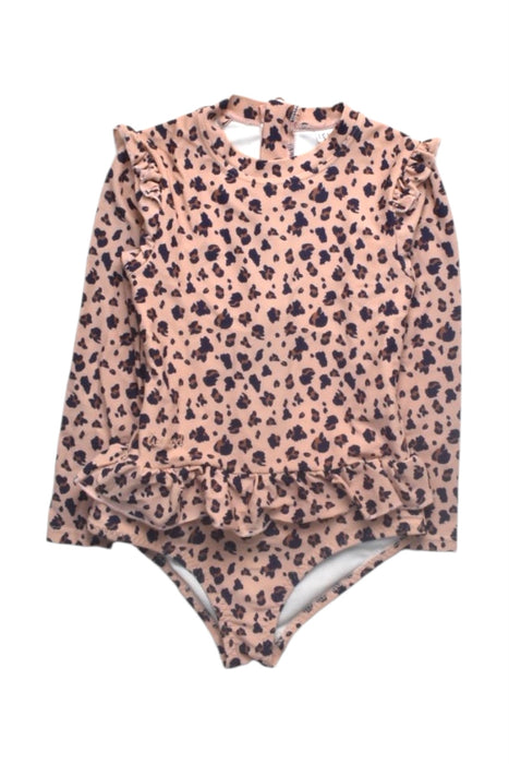 A Peach Swimsuits from Liewood in size 4T for girl. (Front View)