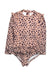 A Peach Swimsuits from Liewood in size 4T for girl. (Front View)