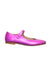 A Pink Flats from Bonpoint in size 7Y for girl. (Front View)