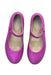 A Pink Flats from Bonpoint in size 7Y for girl. (Back View)