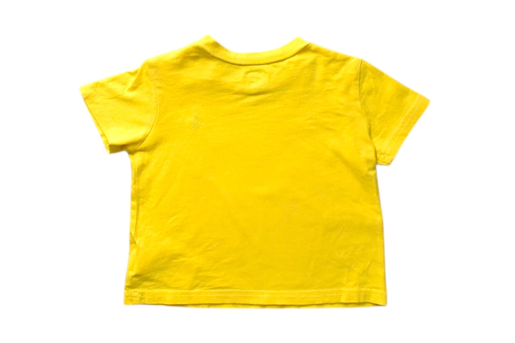 A Yellow Short Sleeve T Shirts from Ralph Lauren in size 6-12M for boy. (Back View)