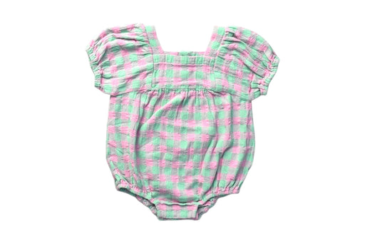 A Multicolour Short Sleeve Rompers from Seed in size 3-6M for girl. (Front View)