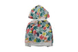 A Multicolour Hooded Sweatshirts from Boboli in size 6-12M for girl. (Back View)