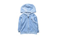 A Blue Zippered Sweatshirts from Guess in size 6-12M for boy. (Front View)
