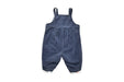 A Navy Long Overalls from Tahari in size 0-3M for girl. (Back View)