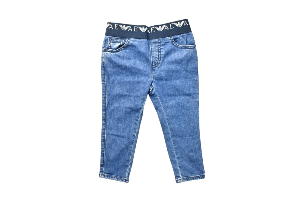 A Blue Jeggings from Emporio Armani in size 18-24M for boy. (Front View)