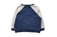 A Navy Crewneck Sweatshirts from Mori in size 6-12M for boy. (Back View)