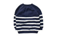 A Navy Knit Sweaters from Petit Bateau in size 3-6M for boy. (Back View)