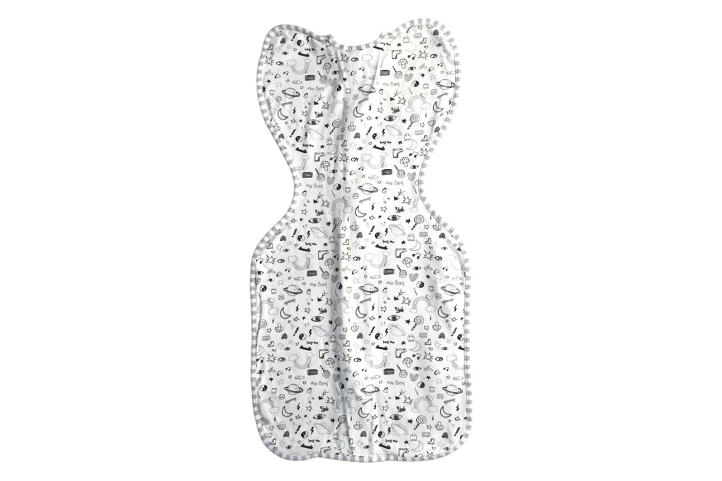 A White Swaddles from Love To Dream in size 3-6M for boy. (Back View)