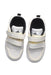 A White Sneakers from Adidas in size 3T for boy. (Back View)