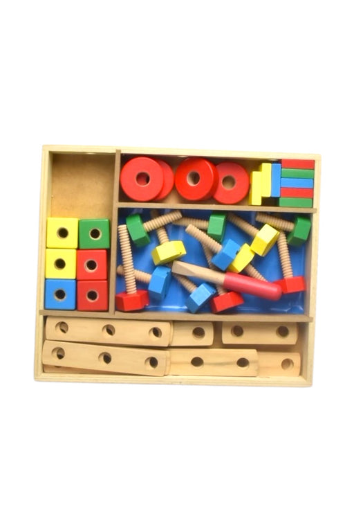 A Multicolour Lego & Building Blocks from Melissa & Doug in size O/S for boy. (Front View)