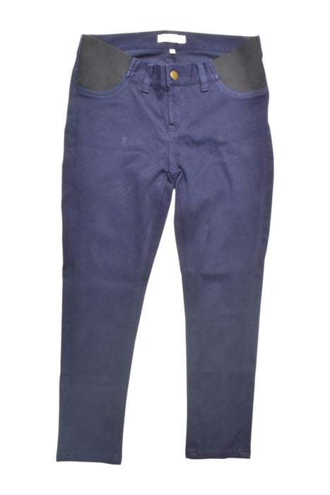 A Navy Jeggings from Mayarya in size Maternity-S for maternity. (Front View)