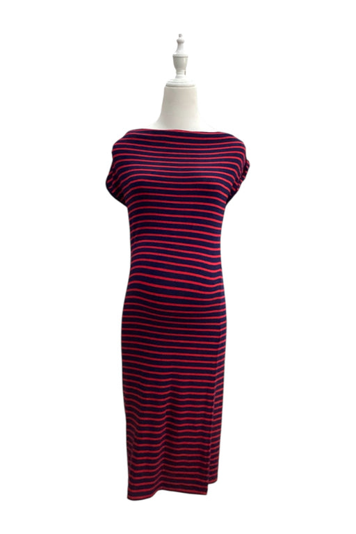 A Blue Sleeveless Dresses from Mayarya in size Maternity-S for maternity. (Front View)