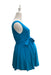 A Blue Sleeveless Tops from Mayarya in size Maternity-S for maternity. (Back View)