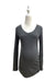 A Grey Long Sleeve Tops from Mayarya in size Maternity-S for maternity. (Front View)