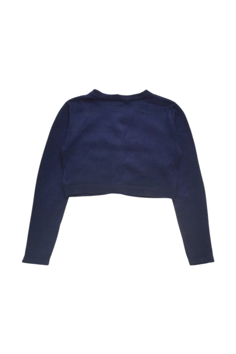 A Navy Cardigans from Mayoral in size 5T for girl. (Back View)