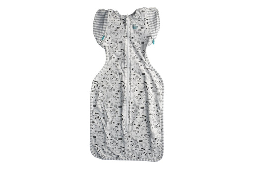 A White Swaddles from Love To Dream in size 3-6M for boy. (Front View)