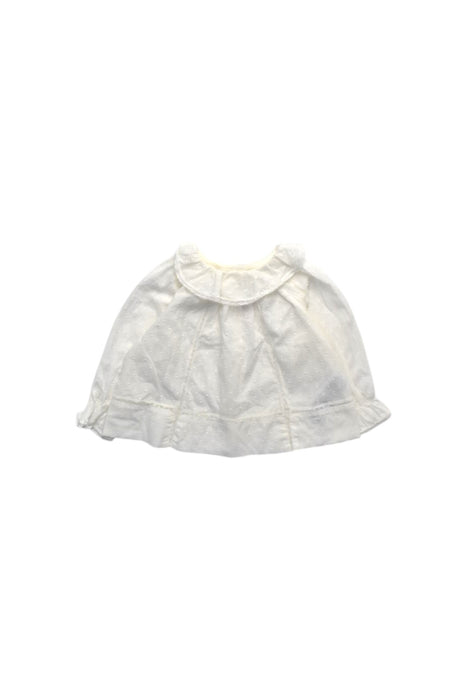 A White Collars from Bonpoint in size 3-6M for girl. (Back View)
