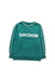 A Green Crewneck Sweatshirts from Sacoor in size 4T for boy. (Front View)