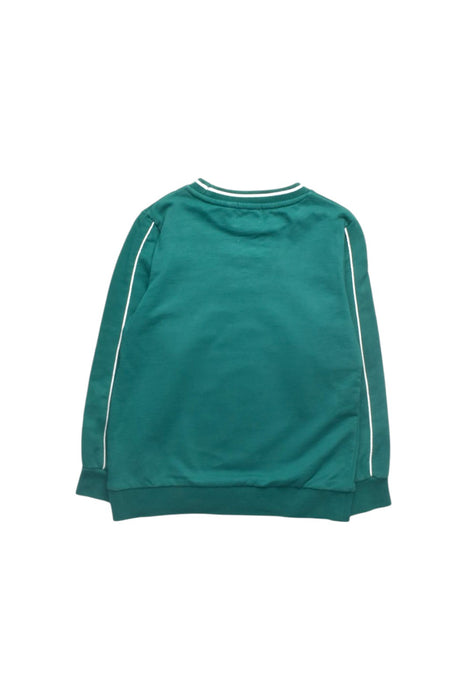 A Green Crewneck Sweatshirts from Sacoor in size 4T for boy. (Back View)