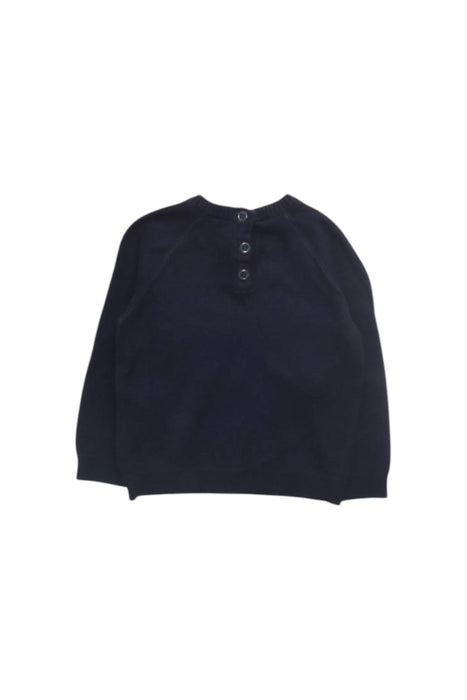 A Navy Crewneck Sweatshirts from Armani Baby in size 6-12M for boy. (Back View)