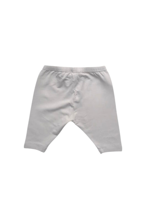 A White Casual Pants from Chateau de Sable in size 3-6M for girl. (Back View)
