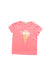 A Pink Short Sleeve T Shirts from Paul Smith in size 3T for girl. (Front View)